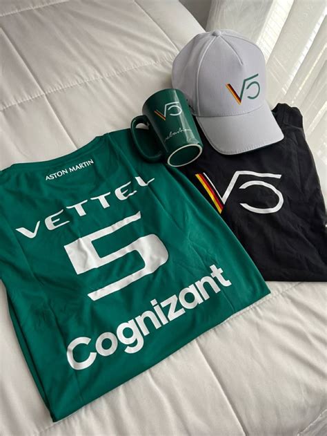 aston martin Sebastian Vettel merch